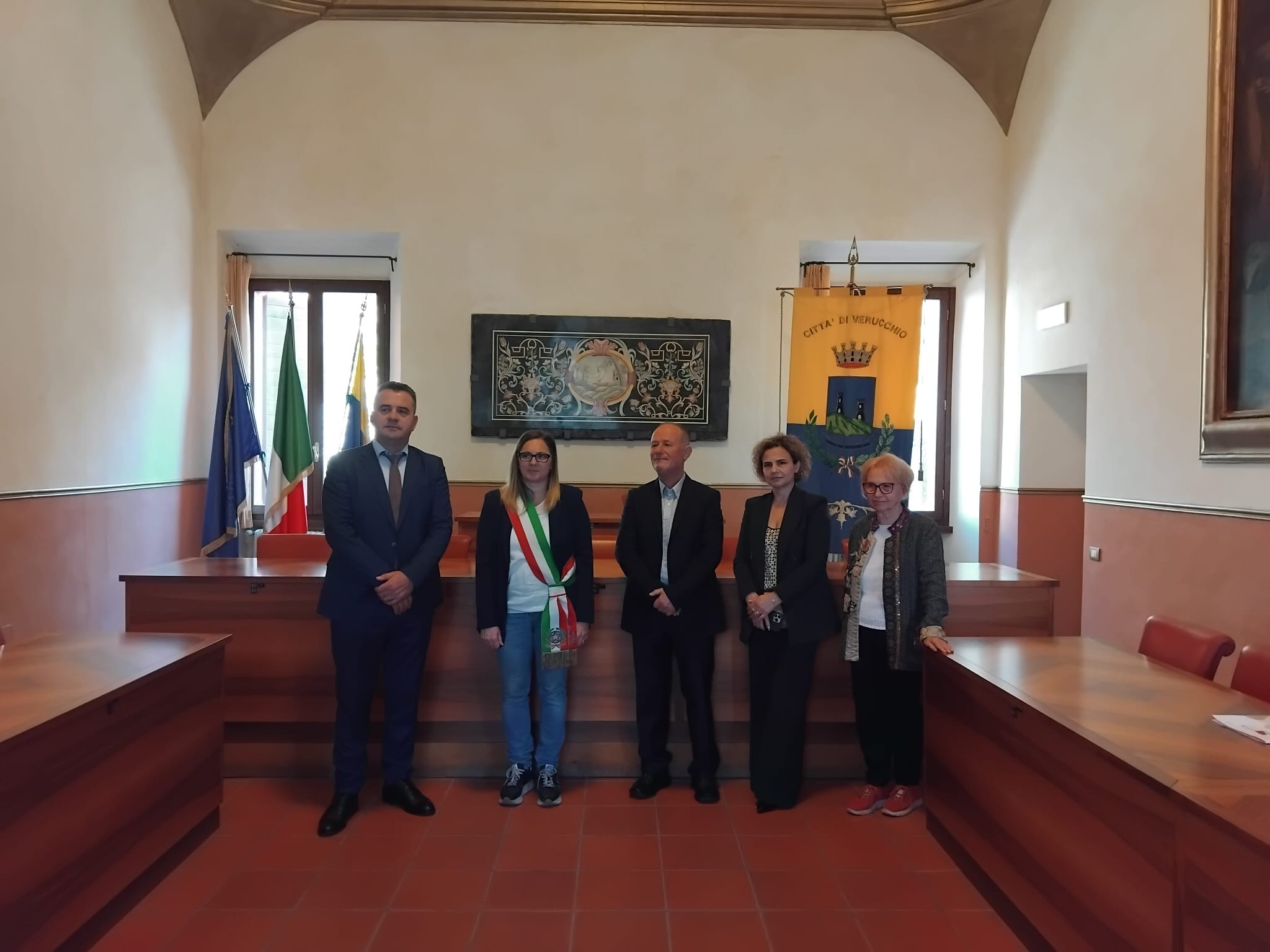Delegazione albanese di Mallakastra visita Verucchio